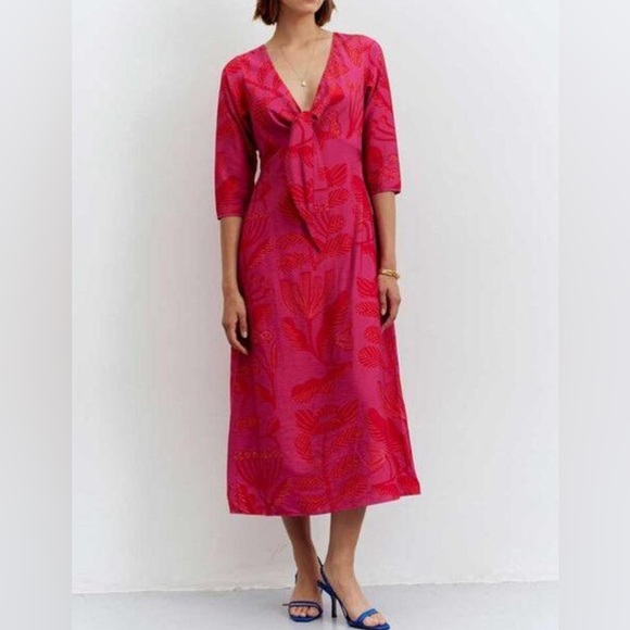 Compañia Fantastica Floral Print Midi Dress - Picture 5 of 5